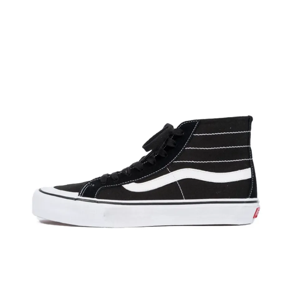 VANS SK8 High Топ Скейтборд Кроссовки Унисекс Черный Белый