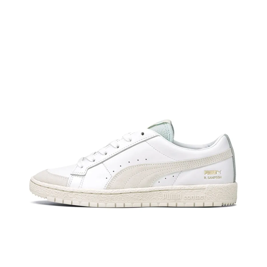 PUMA Ralph Sampson 70 Lo For Casual Shoes White/Blue/Yellow Women's