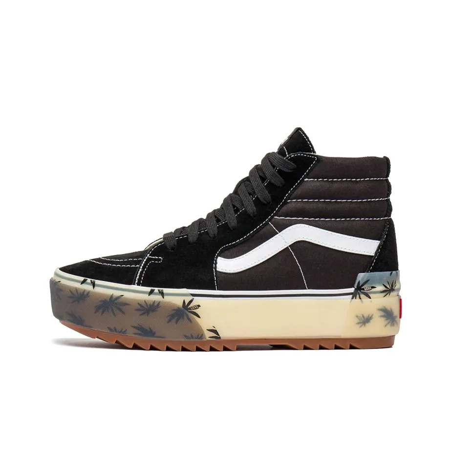 Vans SK8 HI Stacked Lx 'Palm Black' Women's