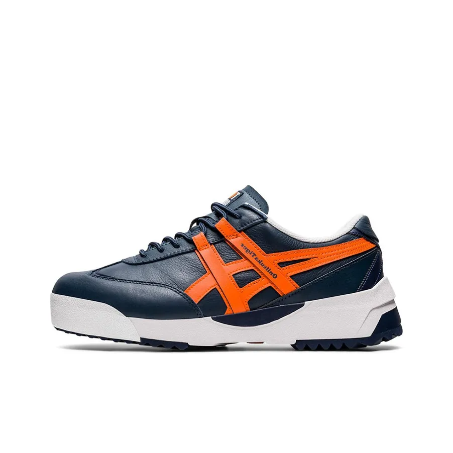 Onitsuka Tiger Delegation EX Anti Slip и износостойкие скейтборд-кроссовки с низким верхом унисекс темно-синий
