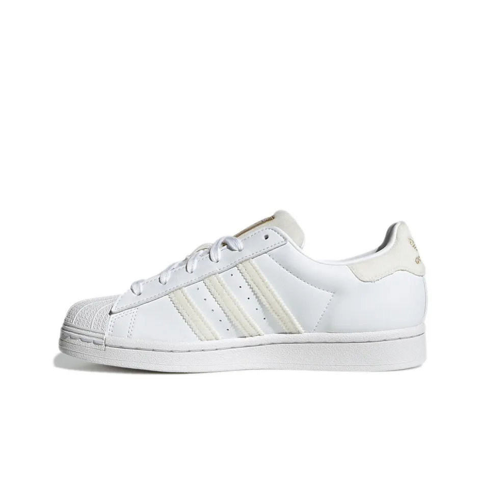Adidas Originals Superstar Series Low Топ Скейтборд Кроссовки Женские Нефрит Белый
