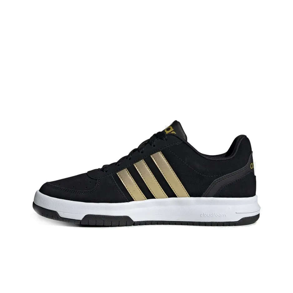Adidas Neo Cut Cozy Breathable Low Tops Casual Skateboarding Shoes Black