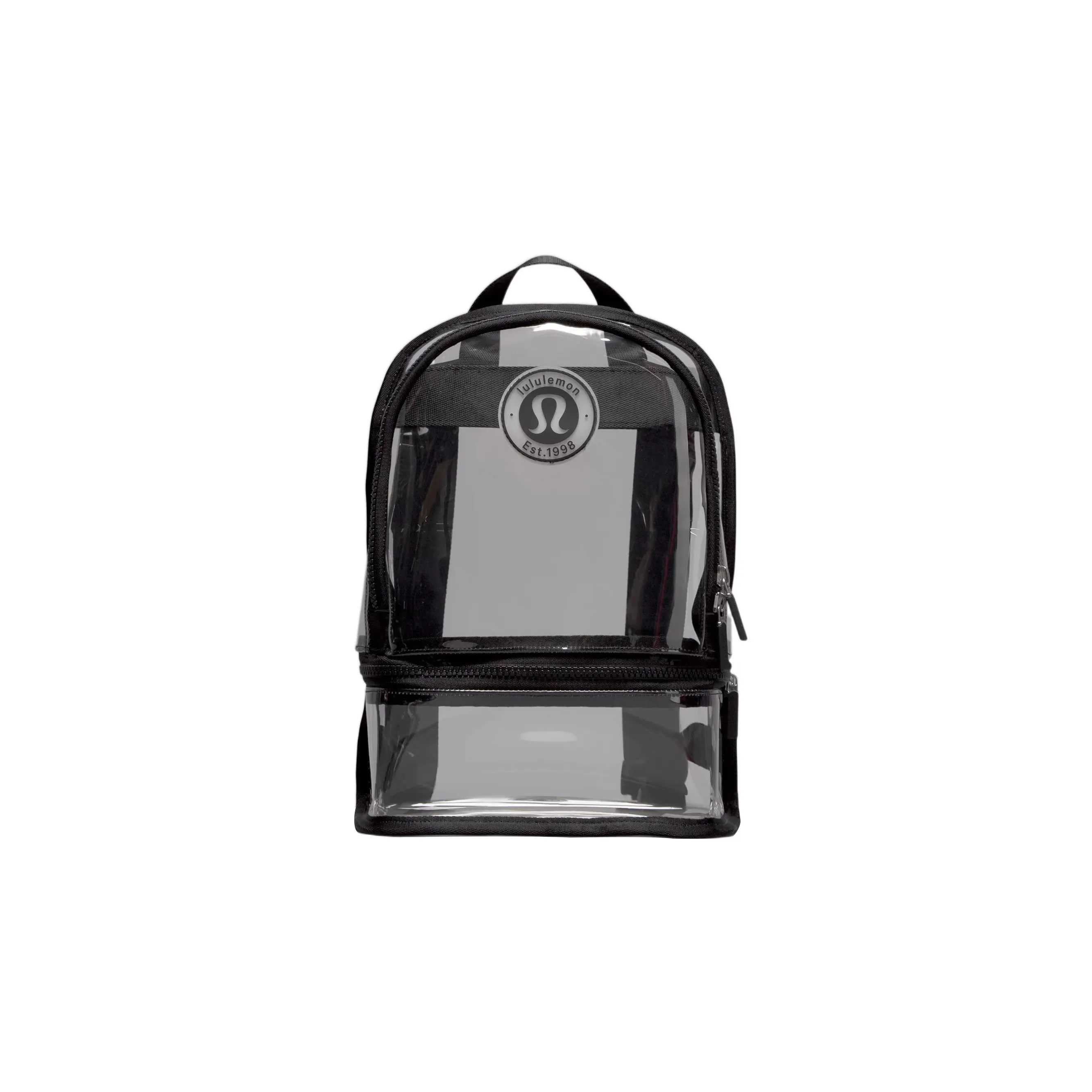 Lululemon Thermoplastic Polyurethane Backpack Unisex Black
