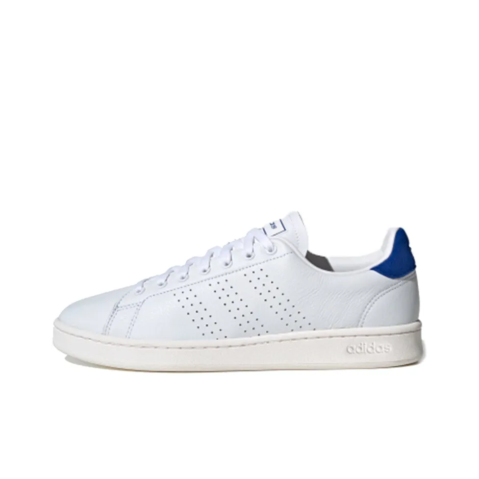 ADIDAS NEO ADVANTAGE Low-Top Скейтборд Кроссовки Унисекс Bright White Blue