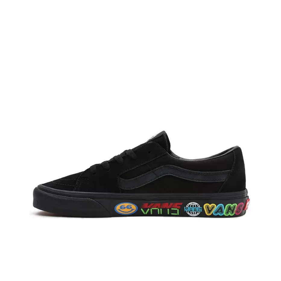 VANS SK8 LOW Легкий Низкий Топ Скейтборд Кроссовки Унисекс Черный
