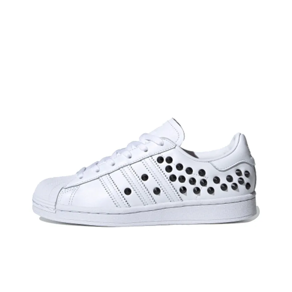 Adidas Originals Superstar Skateboard Shoes Women's Low Top White