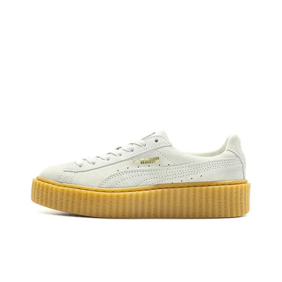 FENTY x PUMA Rihanna Fenty Коллаборация Низкие Кроссовки для скейтбординга Женские Белые