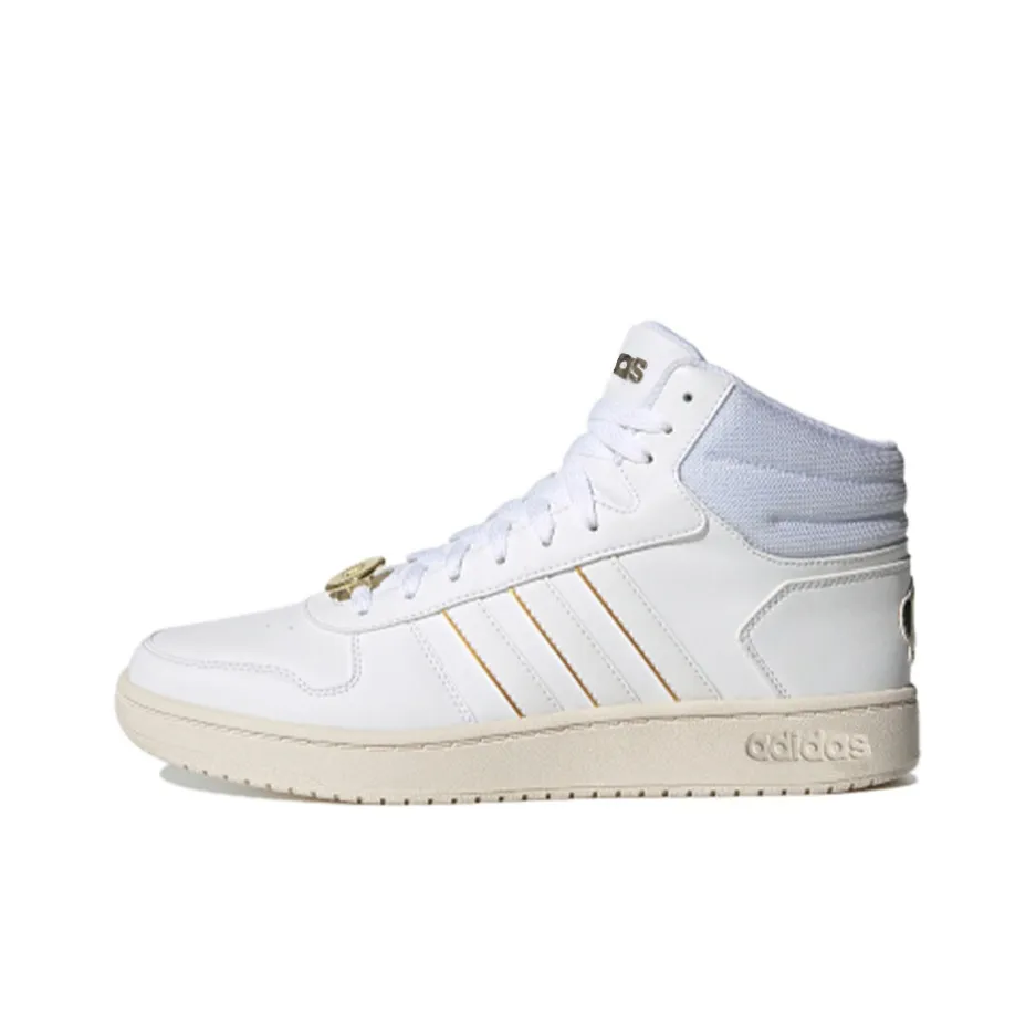 Adidas Hoops 2.0 Mid 'White Gold'