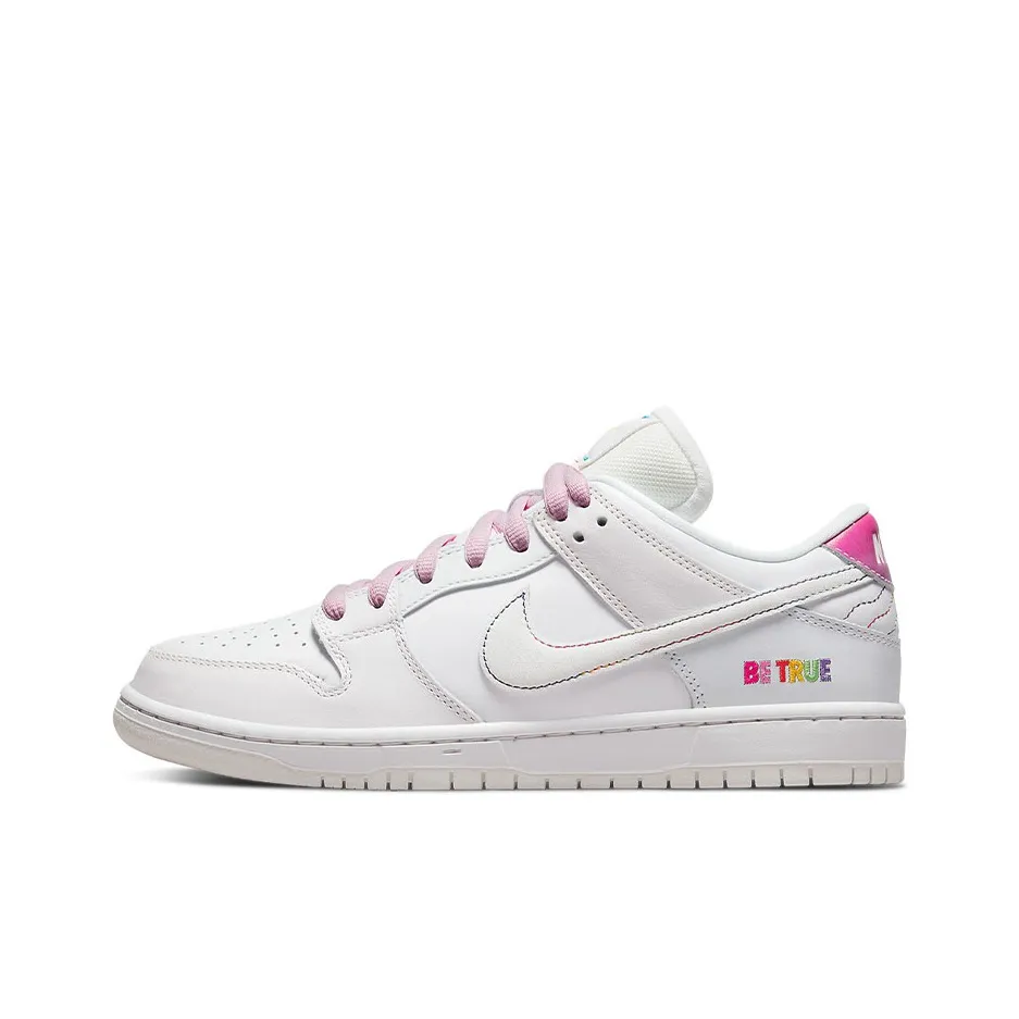 Nike Dunk SB Pro 'betrue' Slip Resistant Abrasion Resistant Легкий Low Топ Кроссовки для скейтбординга Унисекс Белый