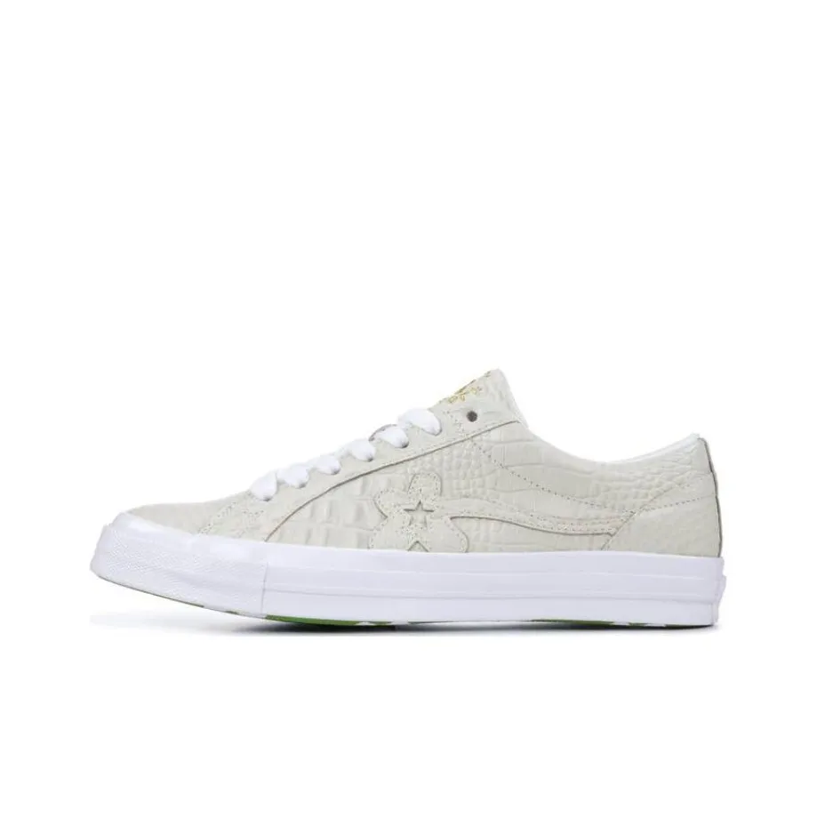 Конверс One Star Ox Golf Le Fleur FAU Non Slip Легкие Низкие Кроссовки для скейтбординга Унисекс Серый