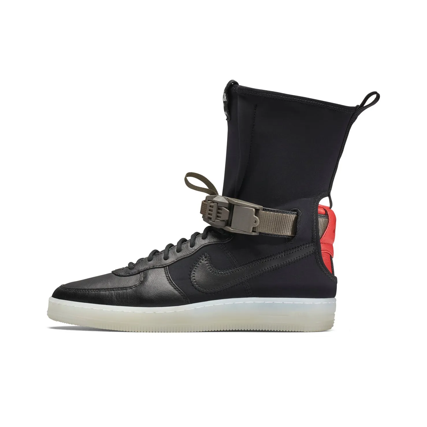 Nike Acronym X NikeLab Air Force Downtown 1 Hi Sp 'Black Crimson'