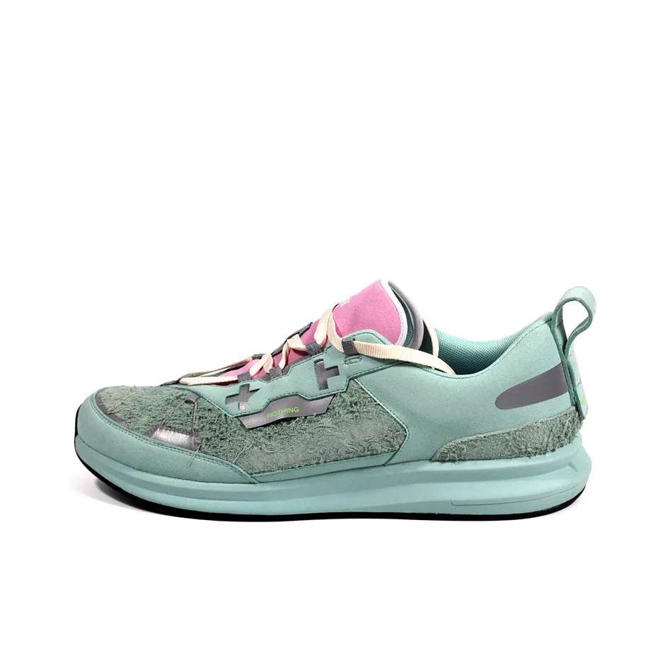 EQLZ EQUALIZER THE ROOTS BY GOKU Low-Top Skateboard Shoes Unisex Norwegian Green
