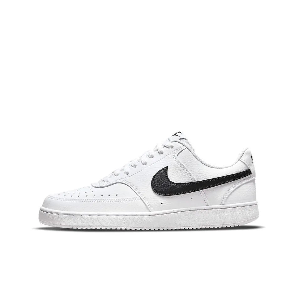 Nike Court Vision 1 Low Next Nature Low Топ Кроссовки для скейтбординга Женские Белый Черный