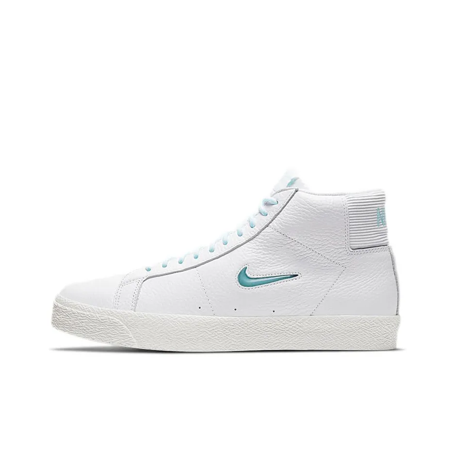 Nike Sb Blazer Mid Premium White Glacier