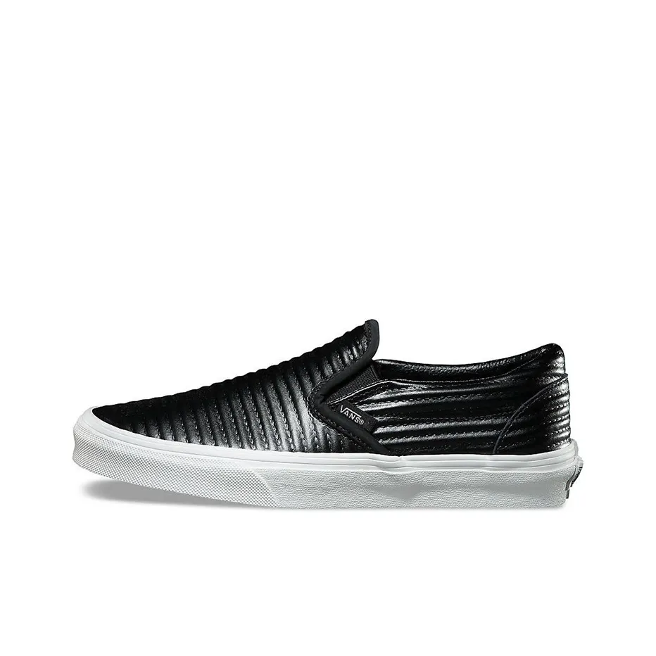 Vans Classic Slip On Moto Leather
