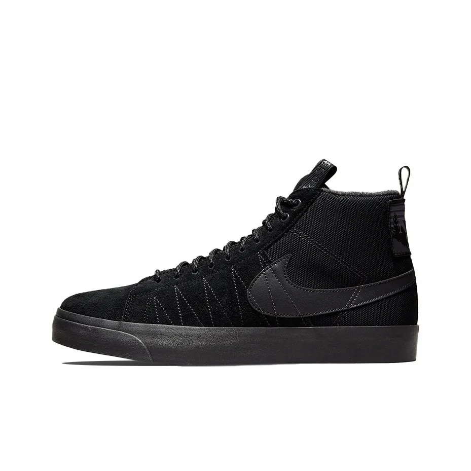 Nike SB Blazer Mid Premium Acclimate Pack   Triple Black