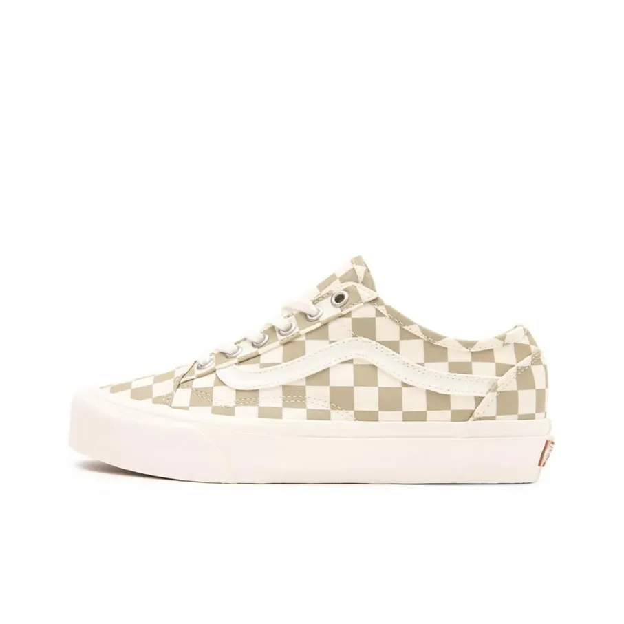 Vans Old Skool Tapered 'Eco Theory   Checkerboard Cornstalk'