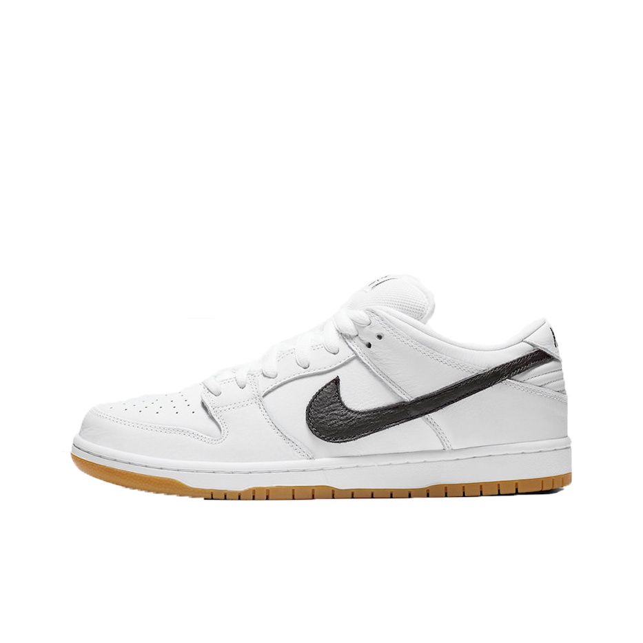 Nike Sb Dunk Low Orange Label White Black 2019 - POIZON