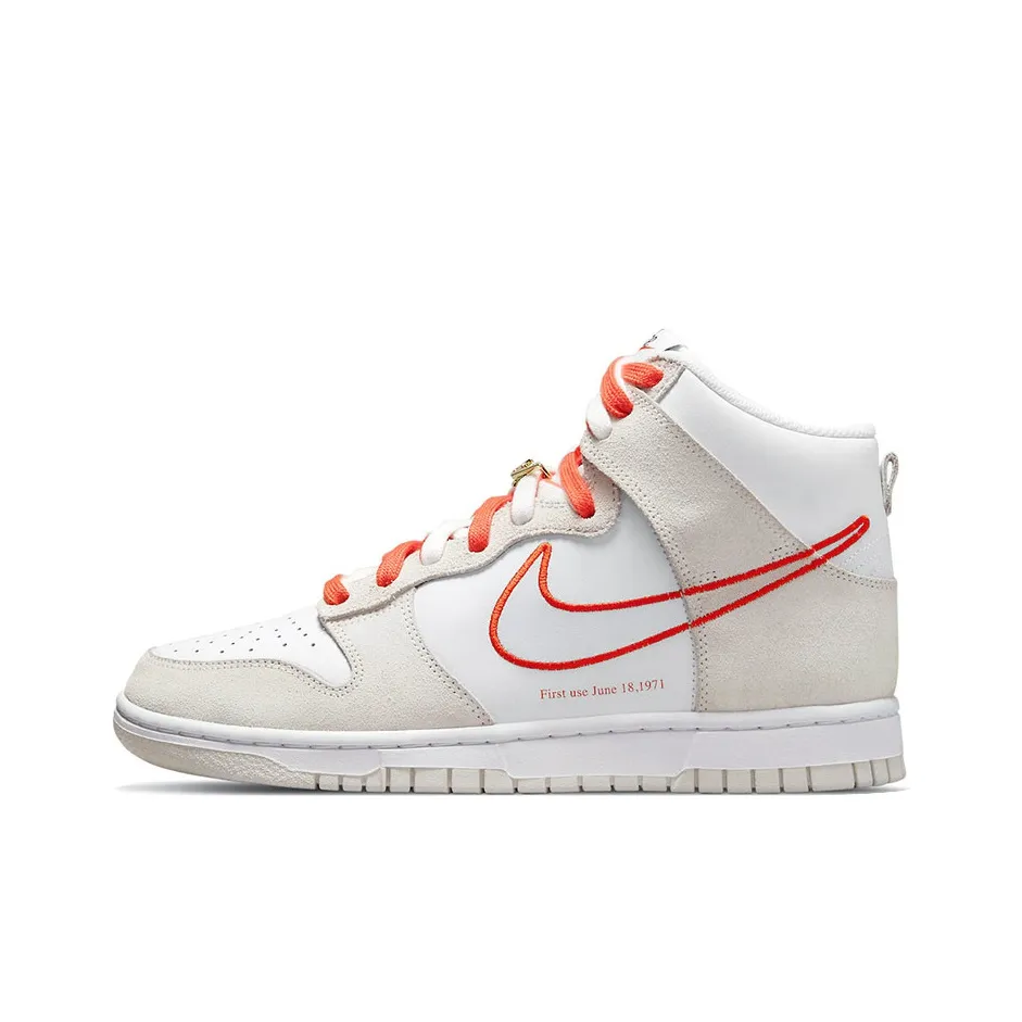 Nike Dunk High Se 'First Use Pack   White Orange' Women's