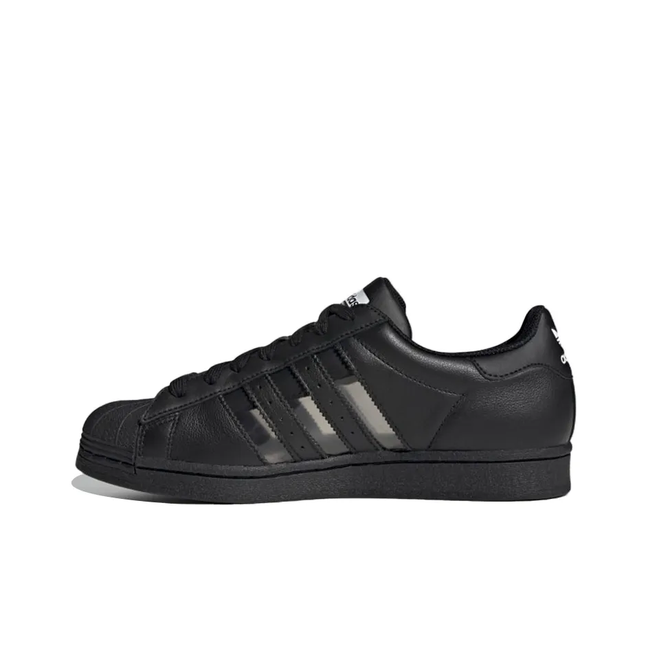 Adidas Originals Superstar Black Transparent