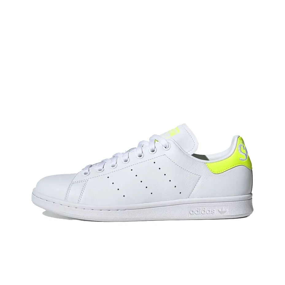 Adidas Stan Smith White Neon Yellow