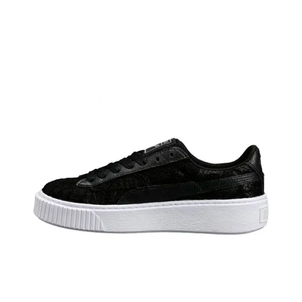 PUMA Basket Platform Fo 'Black' Women's