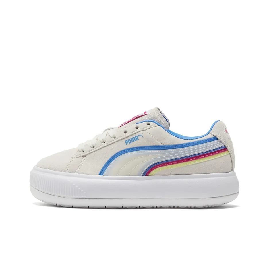 PUMA Suede Mayu Triplex Tech 'Creamwhite Blue Red' Women's