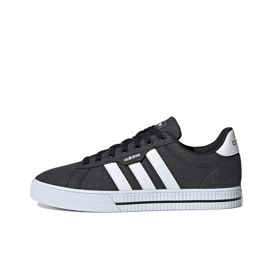 Adidas Daily 3.0 Black White Canvas