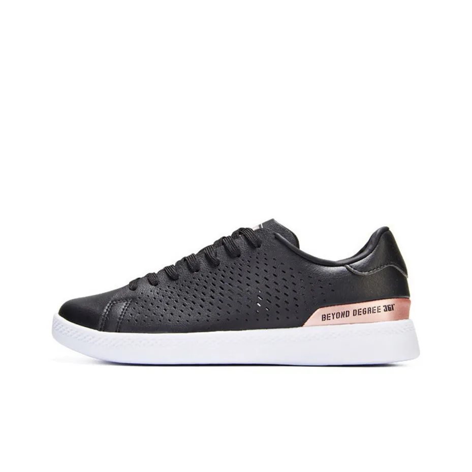 361° Low Top Skateboard Shoes Women's Black