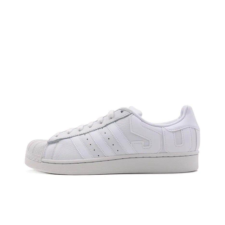 Adidas Originals Superstar Retro Casual Skate Shoes Unisex Gray White