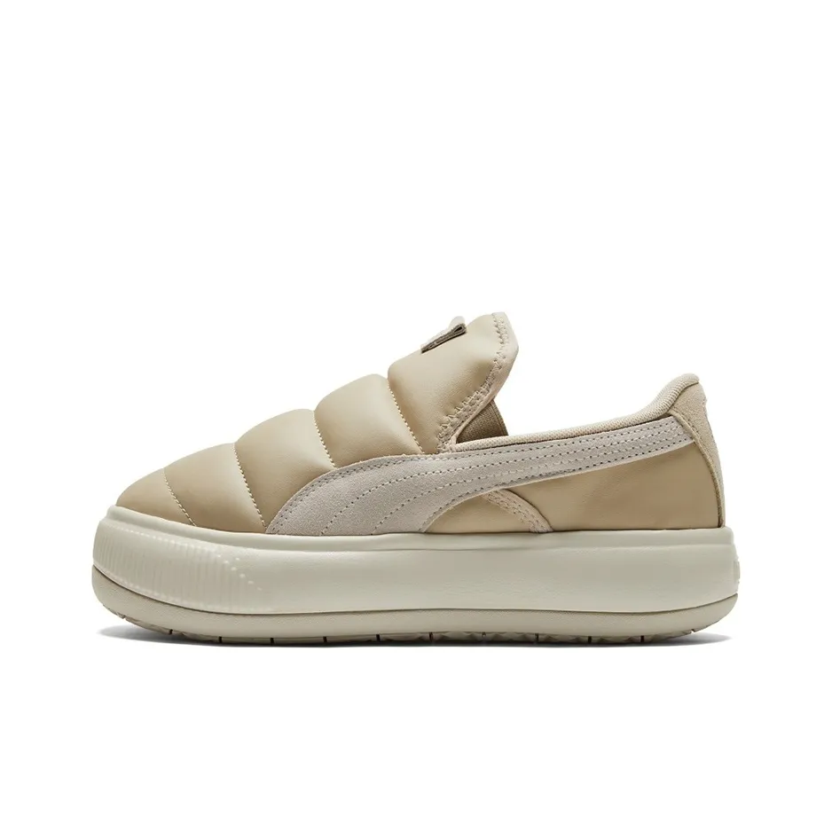 PUMA Suede Mayu Slip on Sneakers Ivory Women's
