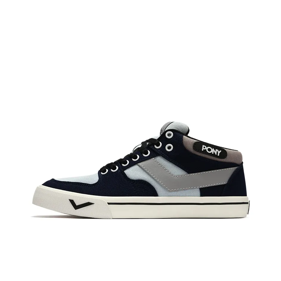 PONY Atop Дышащие Низкие Кроссовки для Скейтбординга Мужские Бирюзовые