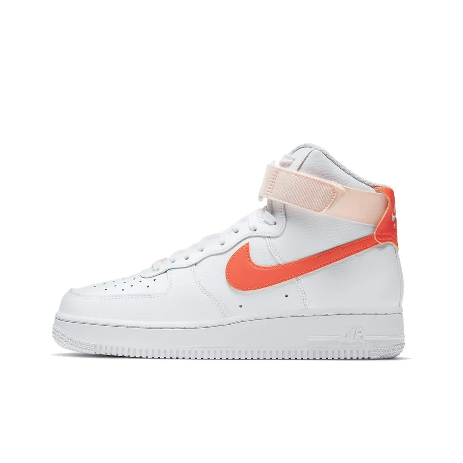 Nike Air Force 1 High 'White Orange Pearl' Women's