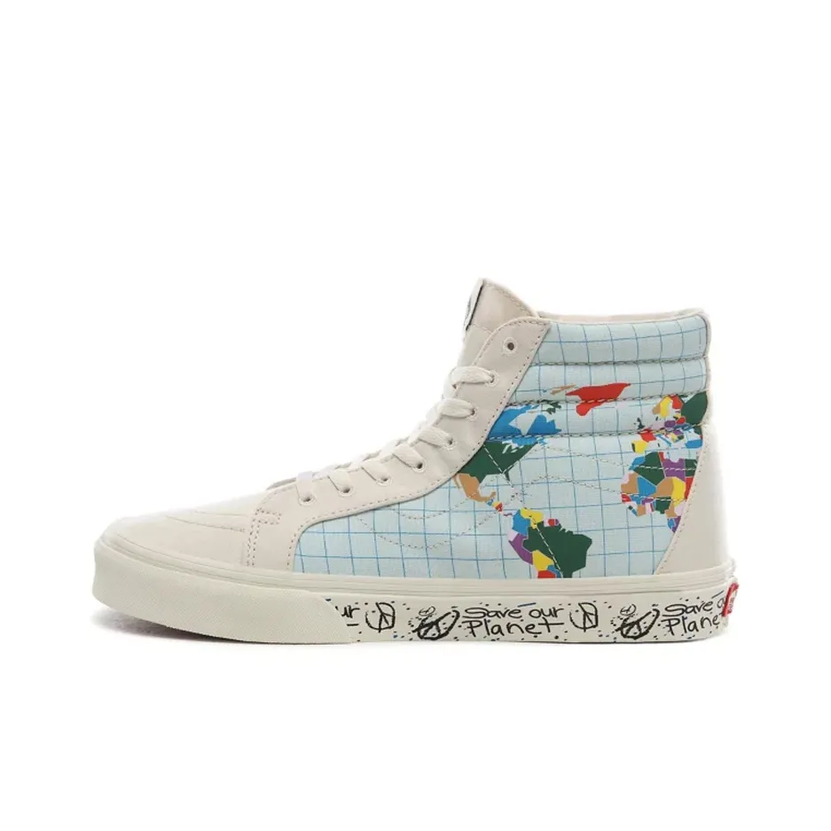 Vans Save Our Planet X Sk8 Hi Reissue 'White Multi'