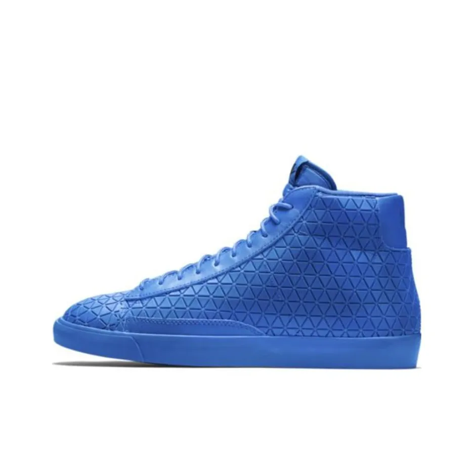 Nike Blazer 'Метрика Синий' Slip Легкий MID Скейтбординг Кроссовки Мужской Синий