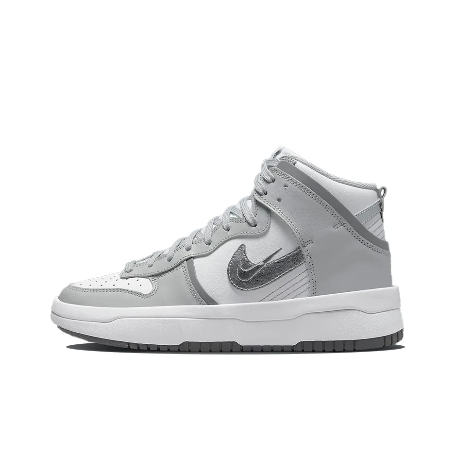 Nike Dunk High Up Light Smoke Grey Women
s