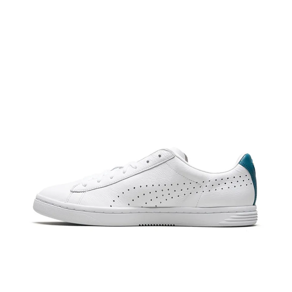 PUMA Court Star NM Low Топ Скейтборд Кроссовки Унисекс Белый Океан Синий