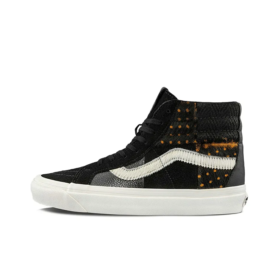 VANS Style 38 Anaheim High Топ Скейтборд Кроссовки Unisex Черный Белый Желтый