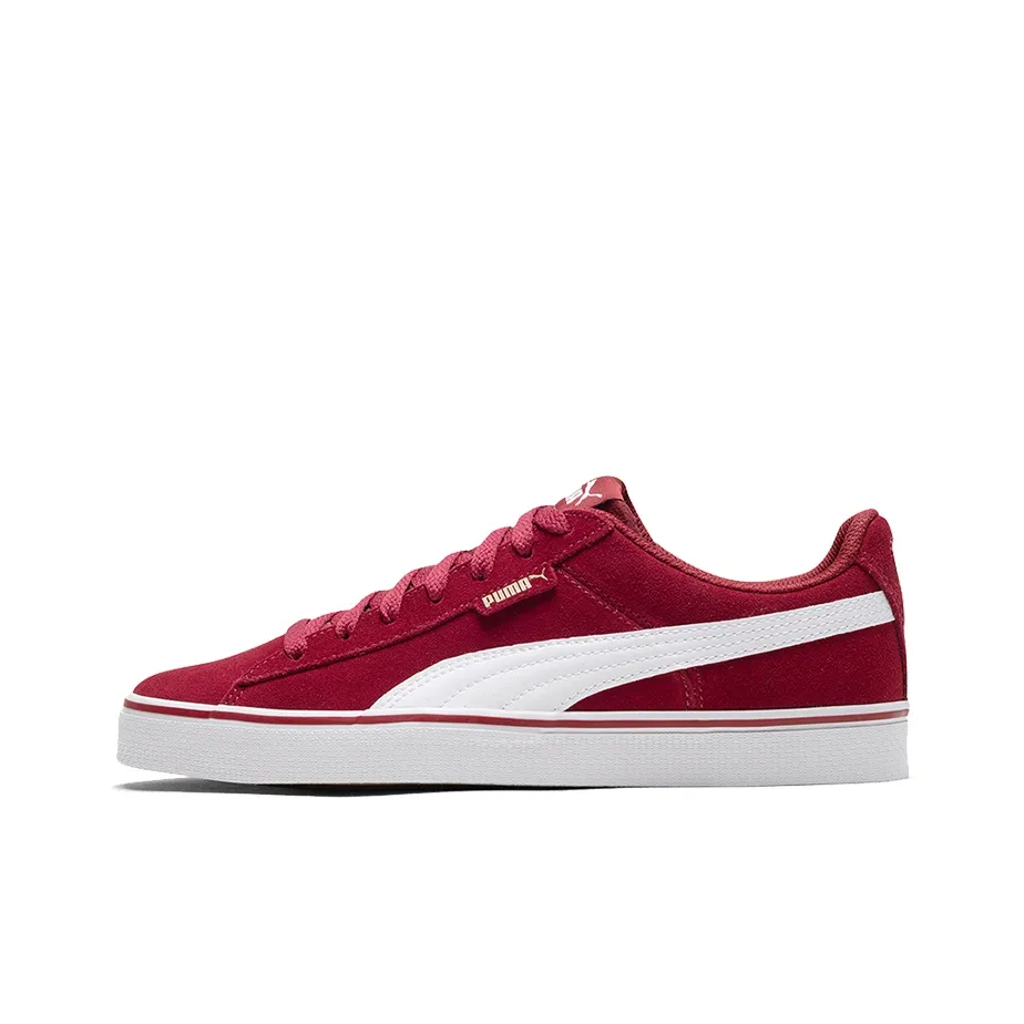 PUMA Vulc Retro Casual Sneakers Saffron Red