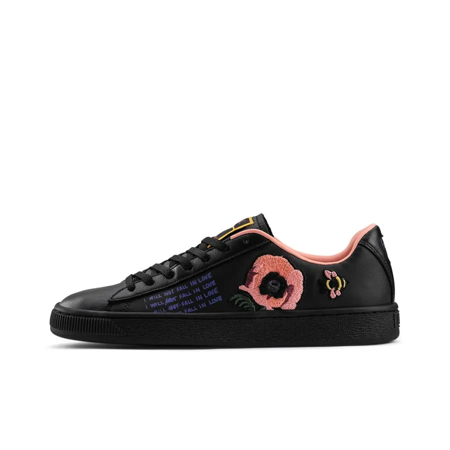 Puma Basket Floral Black Women's