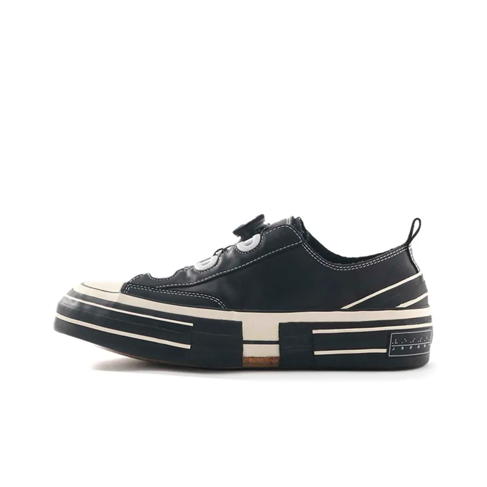 Yohji Yamamoto x VESSEL Low Top Skateboard Shoes Unisex Black