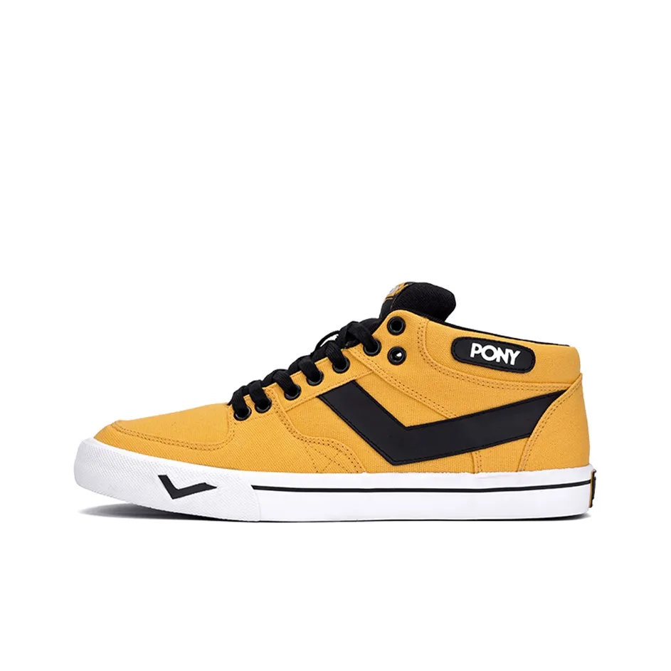 PONY Atop Low Top Скейтборд Кроссовки Мужские Egyptian Yellow