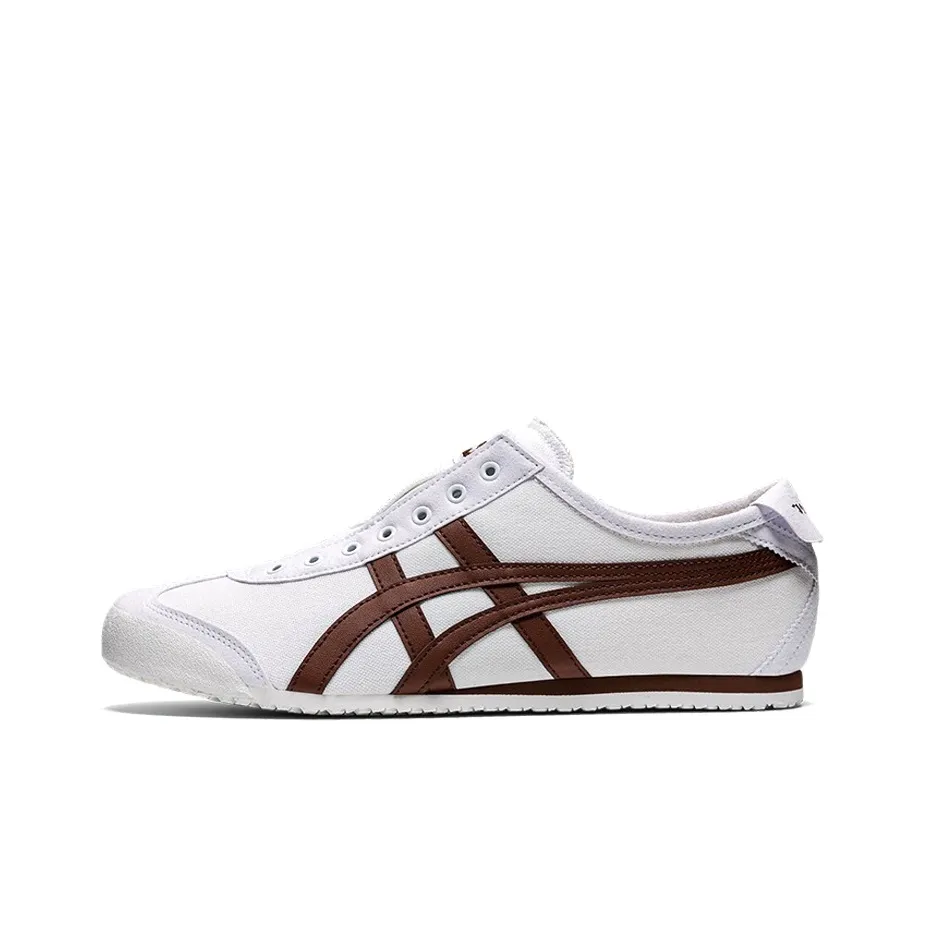Onitsuka Tiger Mexico 66 Slip On 'White Reddish Brown'