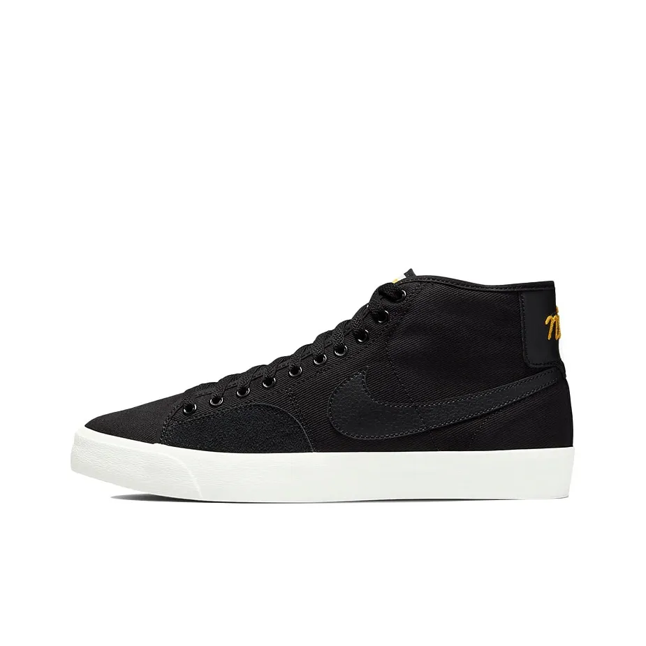 Nike Sb Blzr Court Mid Premium Black White