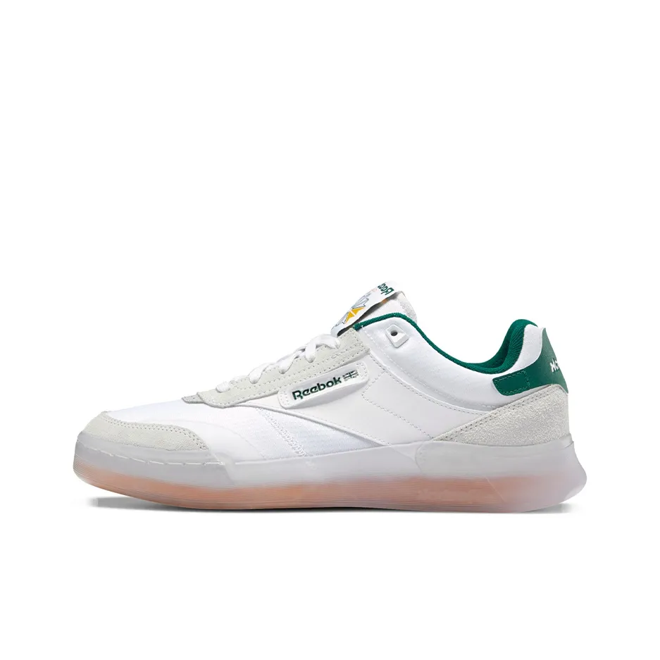 Reebok совместный бренд Club C Legacy Low Топ Скейтборд Кроссовки Унисекс Белый Зеленый