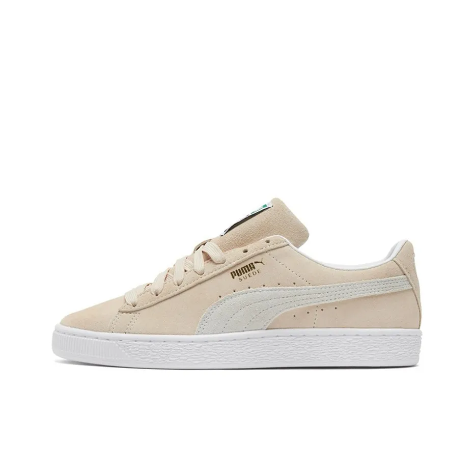 PUMA Suede Classic XXI Classic XXI Low Скейтборд Кроссовки Унисекс Экрю