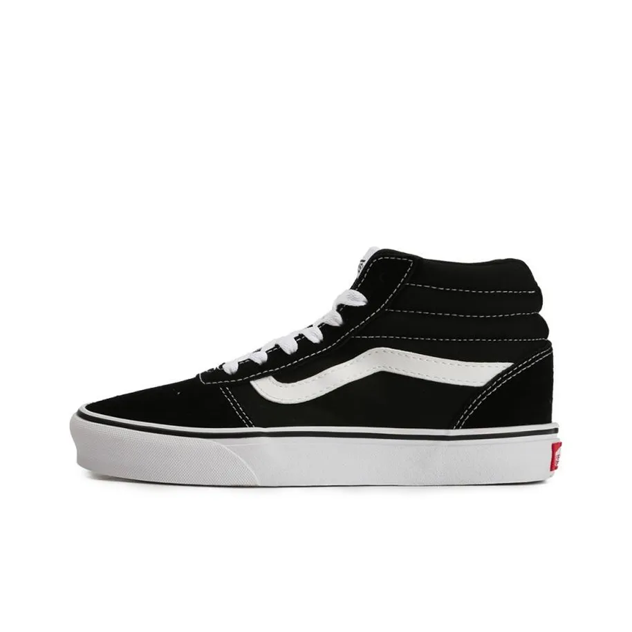 Vans Ward Hi High Скейтборд Кроссовки Женские Черный Белый