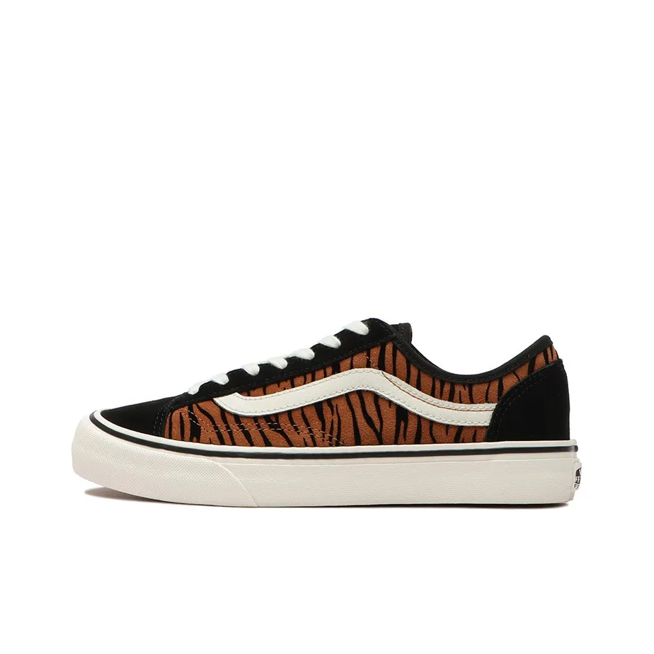 VANS Style 36 Series Decon SF Low Скейтборд Кроссовки Унисекс Black Tiger С принтом