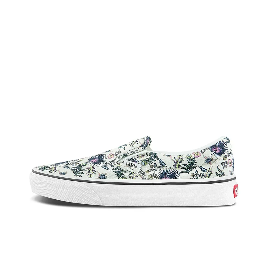 Vans Classic Slip on White/Multicolor Multi Color