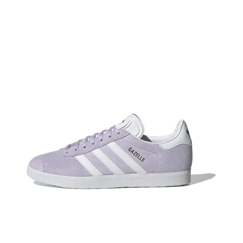 Adidas Originals Gazelle Low Топ Скейтборд Кроссовки Женские Светло-фиолетовые
